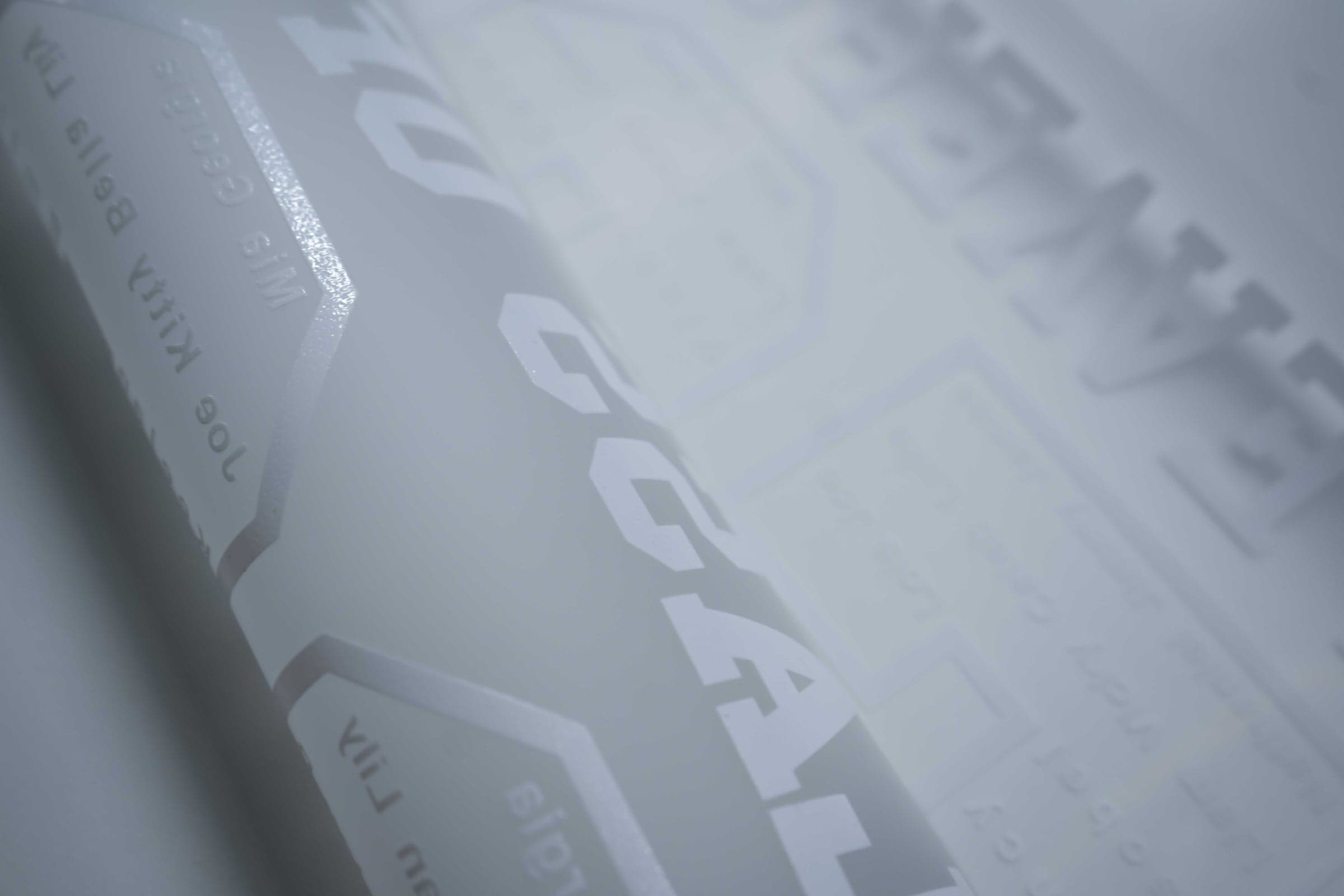 Close-up of DTF boundary edge