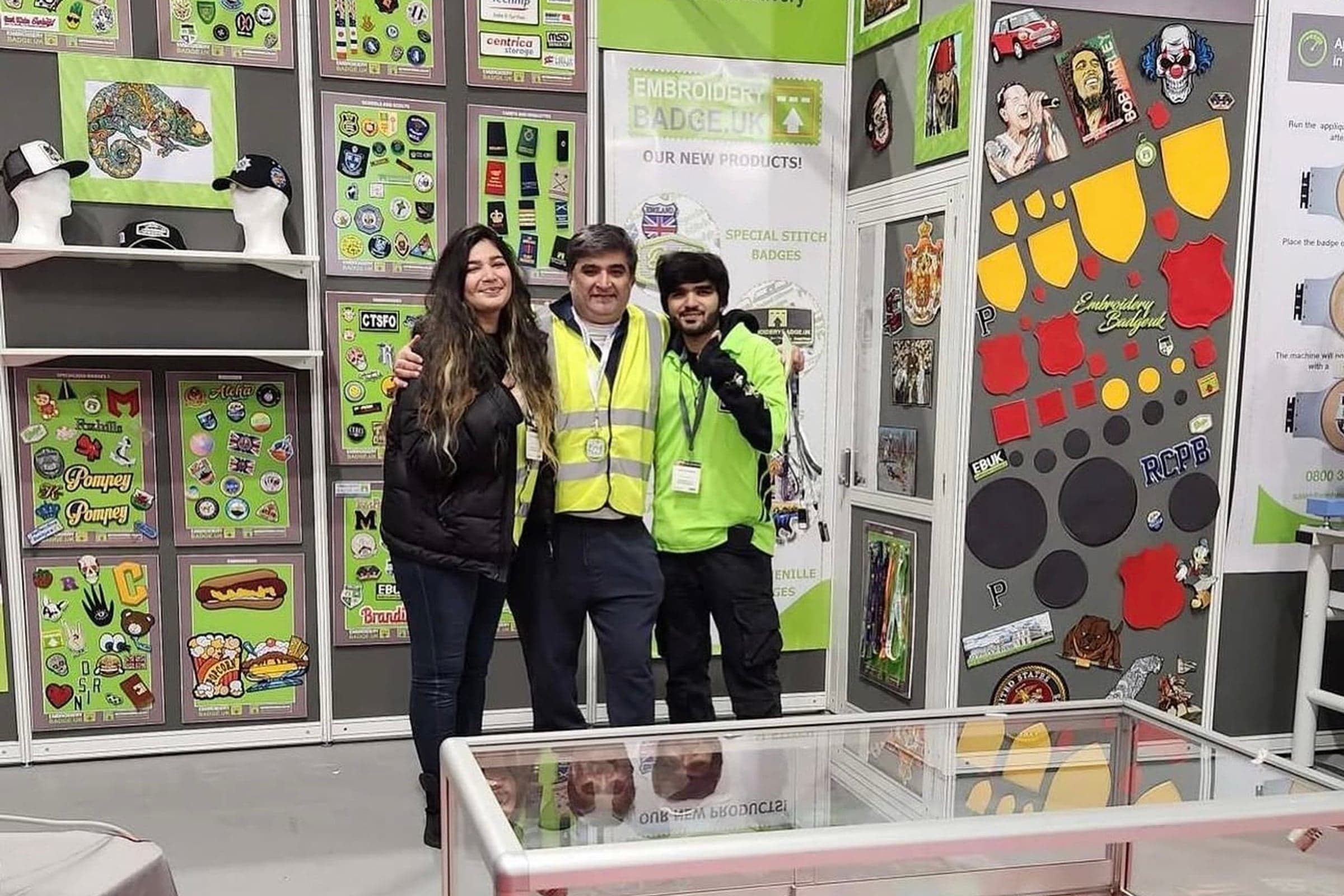 Trade show stand and awards