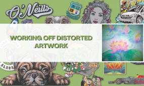Distorted artwork thumbnail